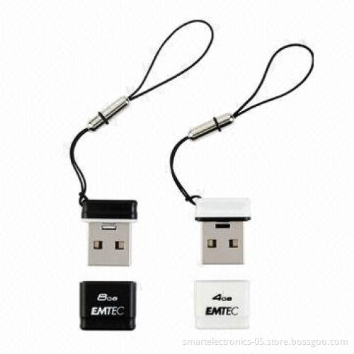 Mini USB Flash Drives, 10-year Data Retention